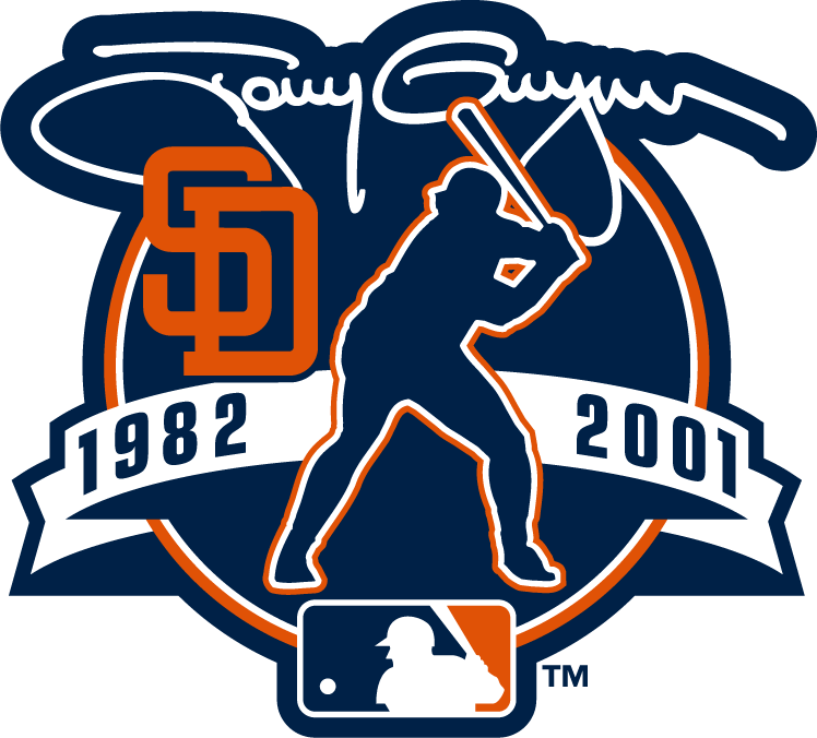 San Diego Padres 2001 Special Event Logo vinyl decal